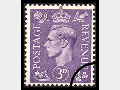 KGVI: 3d Pale Violet