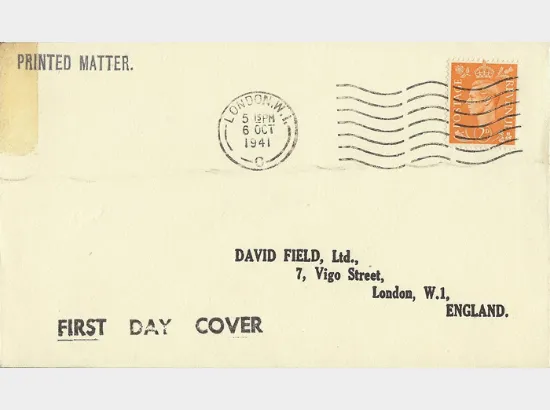 KGVI: 2d Pale Orange