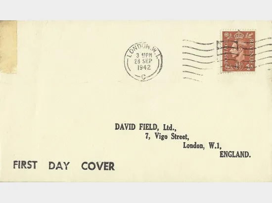 KGVI: 1 1/2d Pale Red-brown KGVI: 1 1/2d Pale Red-brown