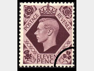 KGVI: 11d Plum
