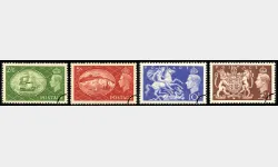 KGVI: Set of 4 Festival High Values KGVI: Set of 4 Festival High Values