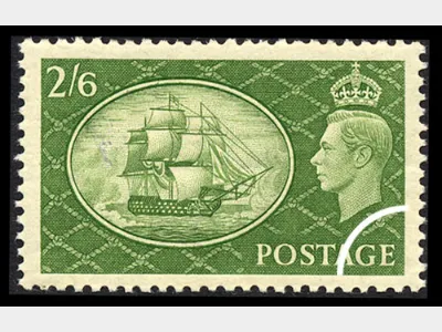 KGVI: 2s 6d Festival (HMS Victory)