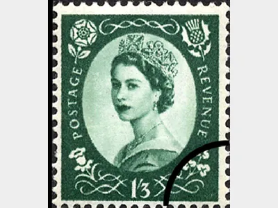 Wildings: 1s 3d Green