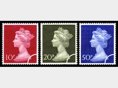 Machins: 10p, 20p, 50p