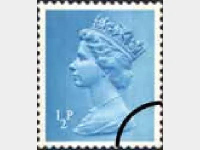 Machins: 1/2p Turquoise