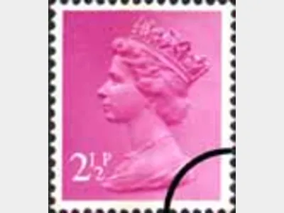 Machins: 2 1/2p Pink