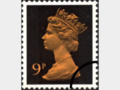 Machins: 9p Black & Orange