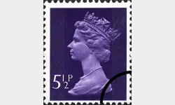 Machins: 5 1/2p Dark Purple