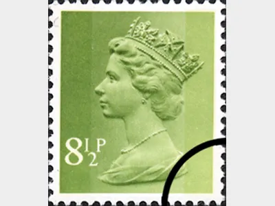 Machins: 8 1/2p Yellowish-Green