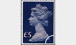 Machins: £5 Royal-blue