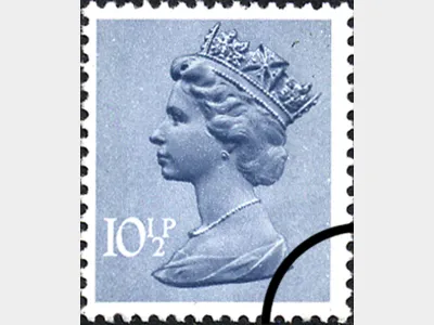 Machins: 10 1/2p Steel Blue