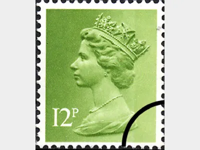 Machins: 12p Yellowish-green