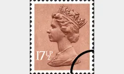 Machins: 17 1/2p Light Brown