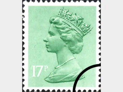 Machins: 17p Light Green