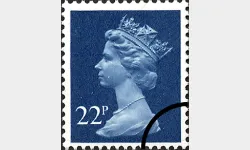 Machins: 22p Deep Blue