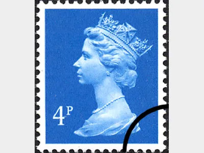 Machins: 4p Greenish-blue