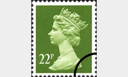 Machins: 22p Yellowish-green