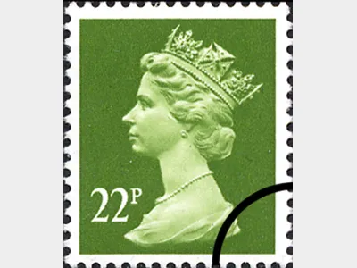 Machins: 22p Yellowish-green