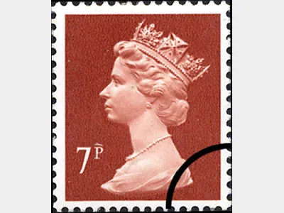 Machins: 7p Brick-red