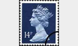 Machins: 14p Dark Blue