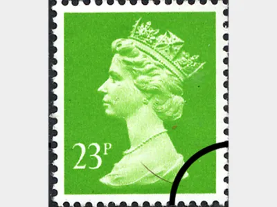 Machins: 23p Light Green