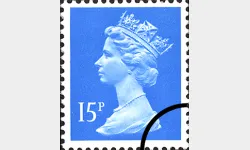 Machins: 15p Light Blue