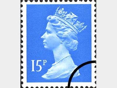 Machins: 15p Light Blue