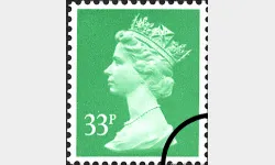 Machins: 33p Emerald