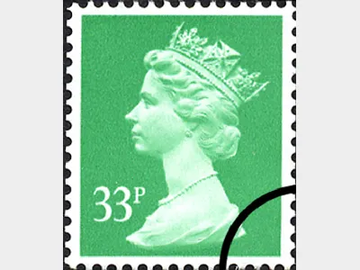 Machins: 33p Emerald