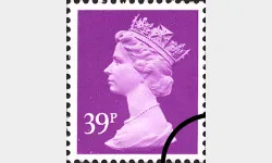 Machins: 39p Rhododendron