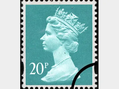 Machins (EP): 20p Sea-green