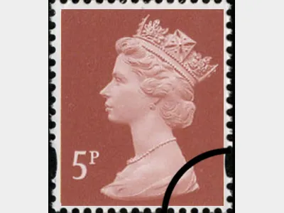 Machins (EP): 5p Light Reddish-brown