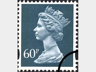 Machins (EP): Airmail: 60p Slate-blue