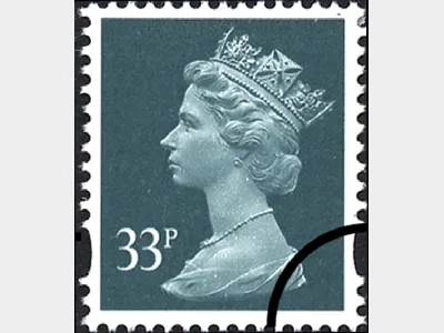 Machins (EP): 33p Slate-blue