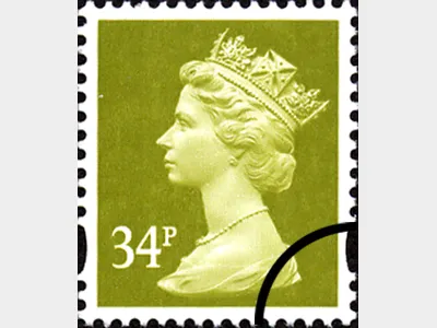 Machins (EP): 34p Lime-green