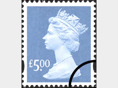 Machins (EP): £5 Grey-blue