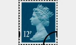 Machins (EP): 12p Dark Turquoise