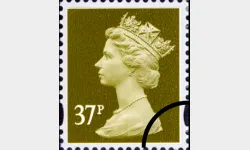 Machins (EP): 37p Olive-green