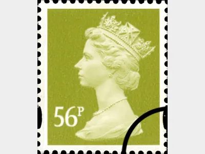 Machins (EP): 56p Lime-green