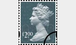 Machins (EP): £2 Slate-blue (Security Features)