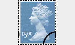 Machins (EP): £5 Grey-blue (Security Features)