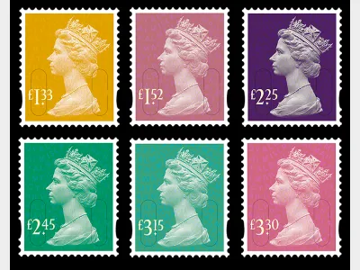 Machins (EP): £1.33,£1.52,£2.25, £2.45, £3.15, £3.30