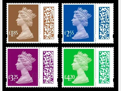Machins Barcoded: £1.85, £2.55, £3.25, £4.20