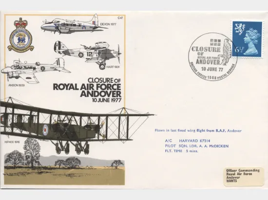 Closure of RAF Andover