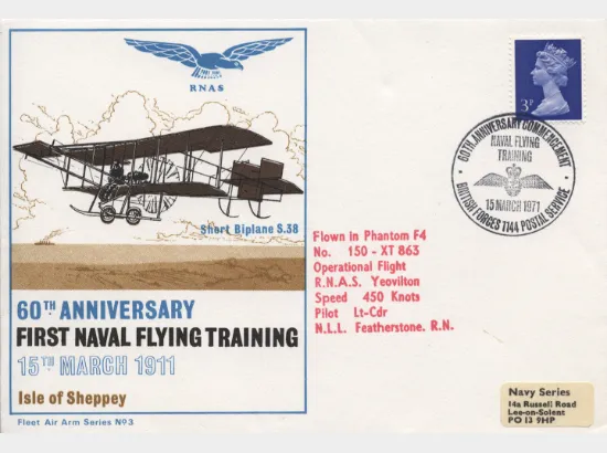 First Naval Flying Training