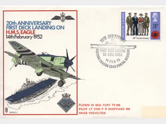 20th Anniversary First Deck Landing