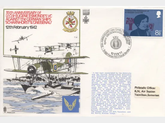 Lt Cdr Eugene Esmondes VC Against the German Ships