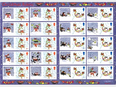 Christmas: Generic Sheet 2005 Robins