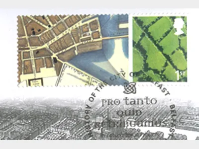 Belfast Map: Generic Sheet for Cover