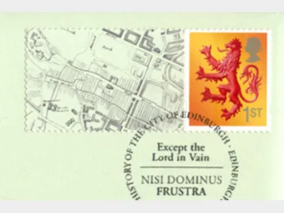 Edinburgh Map: Generic Sheet for Cover